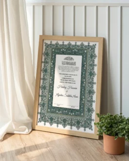 Nikah Nama Kabin Nama Nikah Nama Frame Marriage Certificate Wedding Certificate Islamic Certificate Luxury Nikkah Certificate Personalized Nikkah Certificate Muslim Wedding Certificate Islamic Marriage Contract Nikkah Contract Wedding Keepsake Heirloom Wedding Certificate Personalized Islamic Wedding Gift